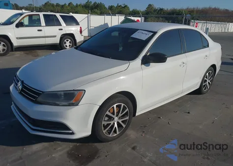 2016 Volkswagen Jetta 1.4T S из США, поврежденный, VIN 3VW267AJ1GM401794